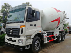 福田歐曼15立方攪拌車發(fā)車現(xiàn)場 